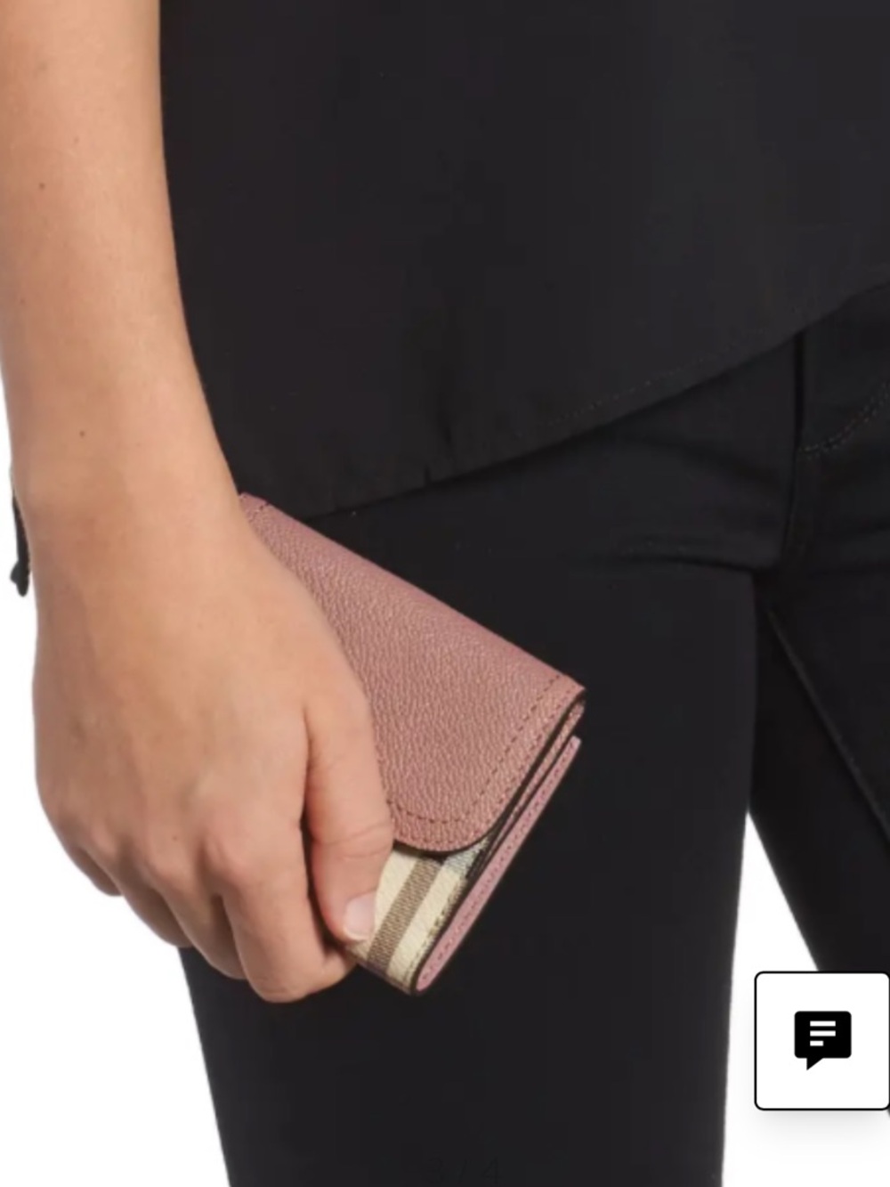Burberry Leather Fold Short Wallet - Picture 6 of 6